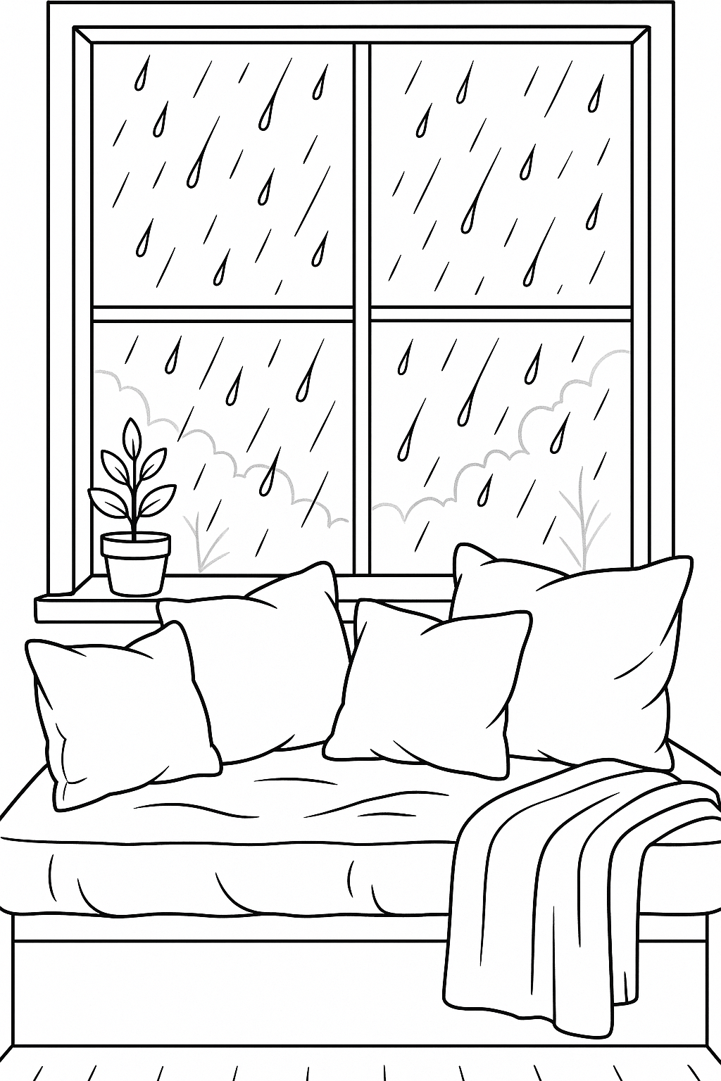 Calm & Cozy: A 30-Day Mindfulness Coloring Retreat