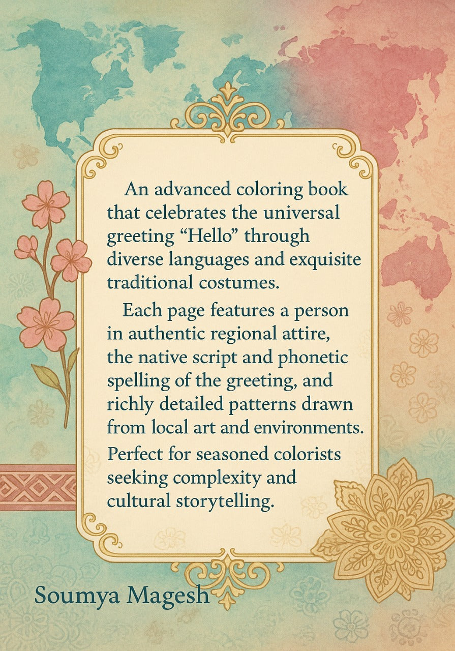 Global Greetings: Hello in Traditional Attire