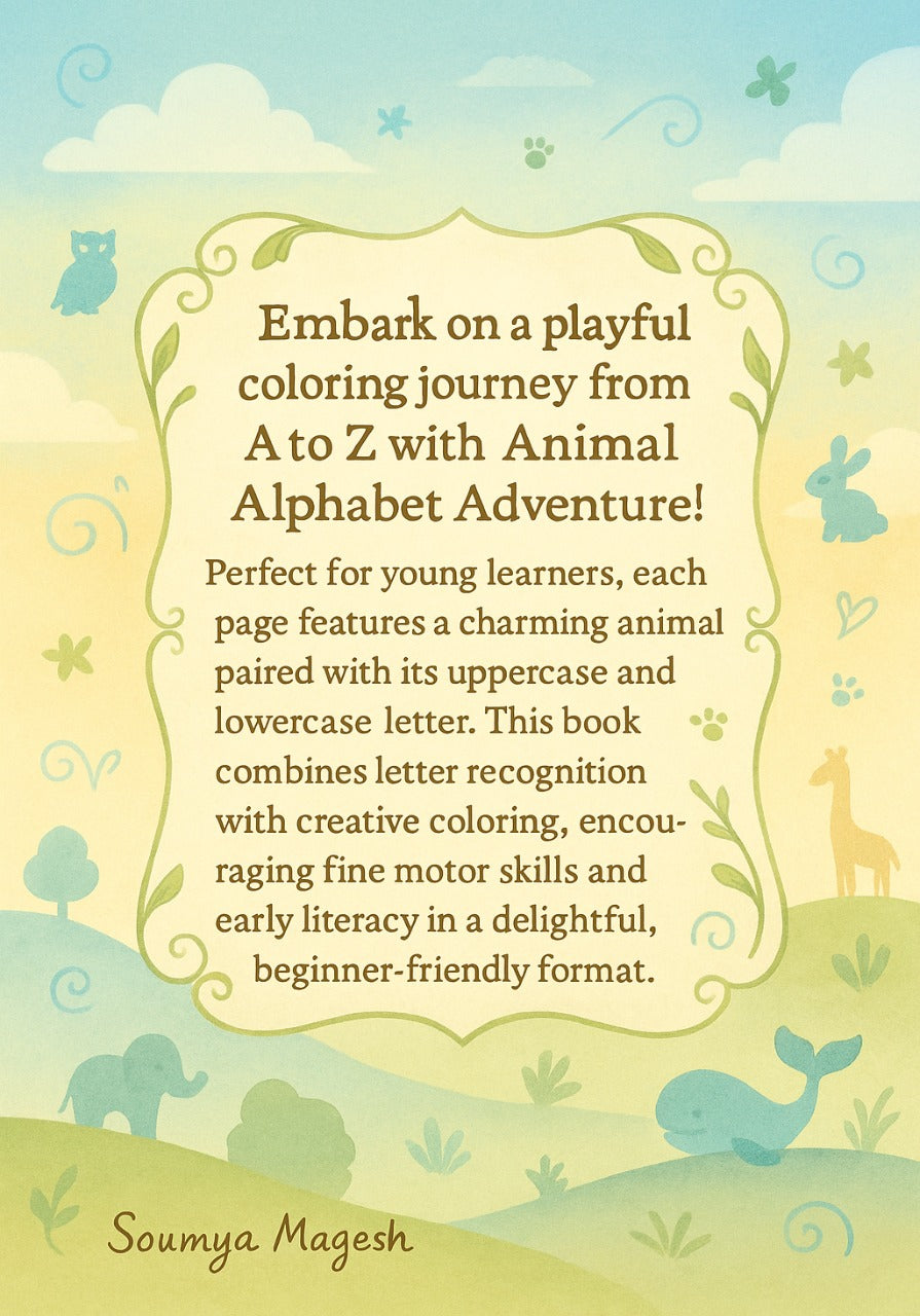 Animal Alphabet Adventure
