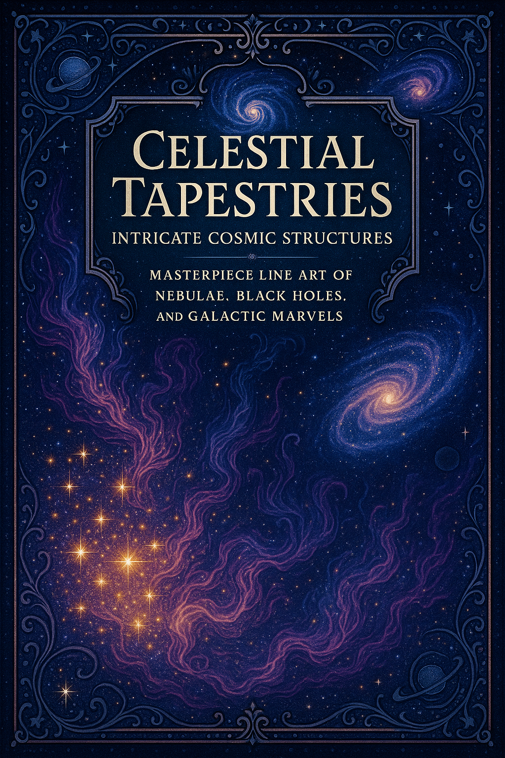 Celestial Tapestries: Intricate Cosmic Structures